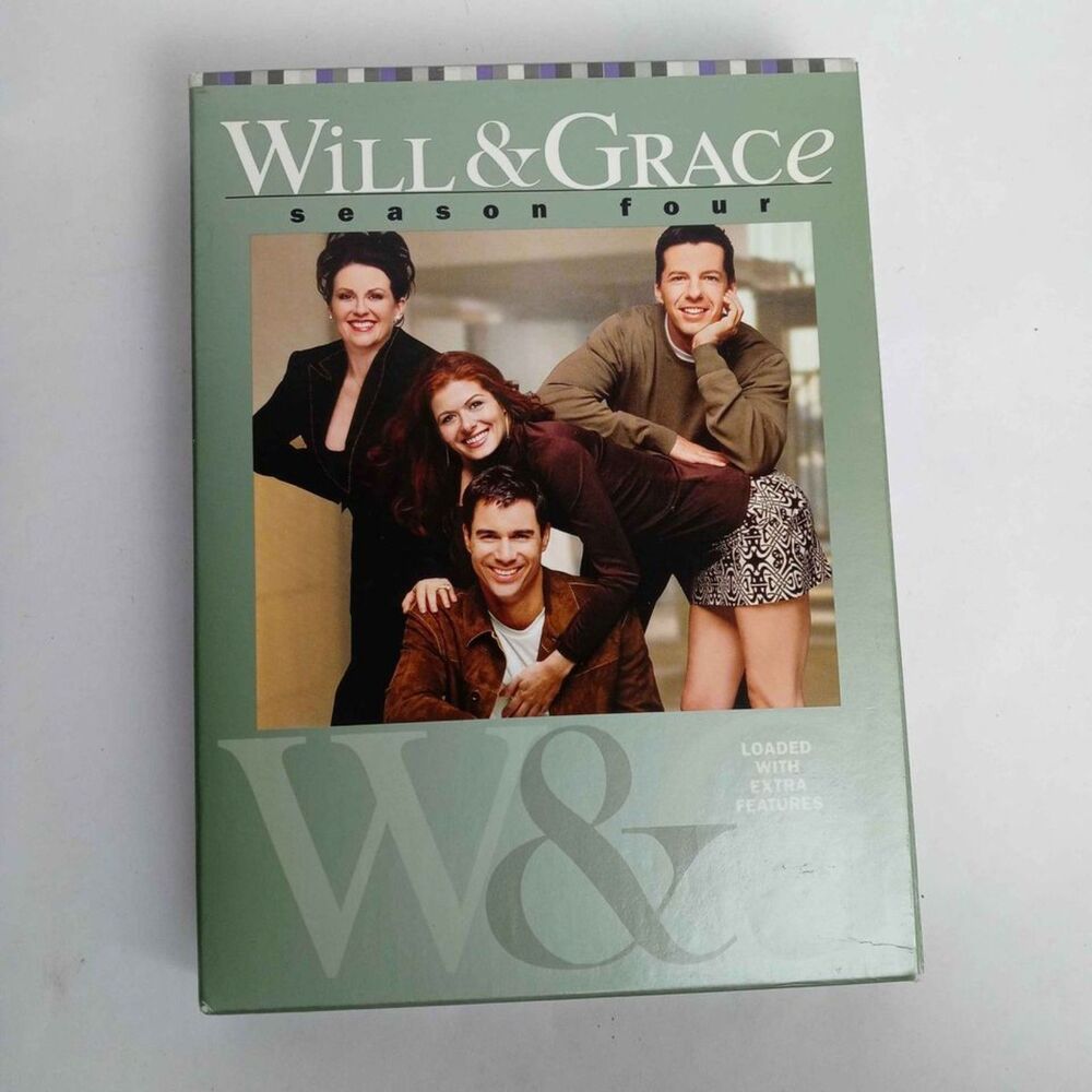 Will  Grace - Season Four (DVD, 2005, 4-Disc Set)